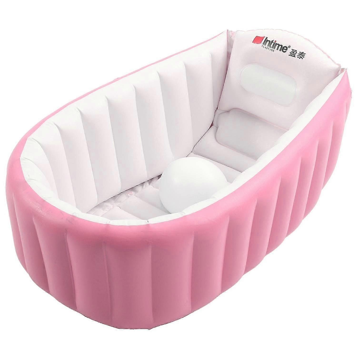 Inflatable Bathtub for Baby - Pink