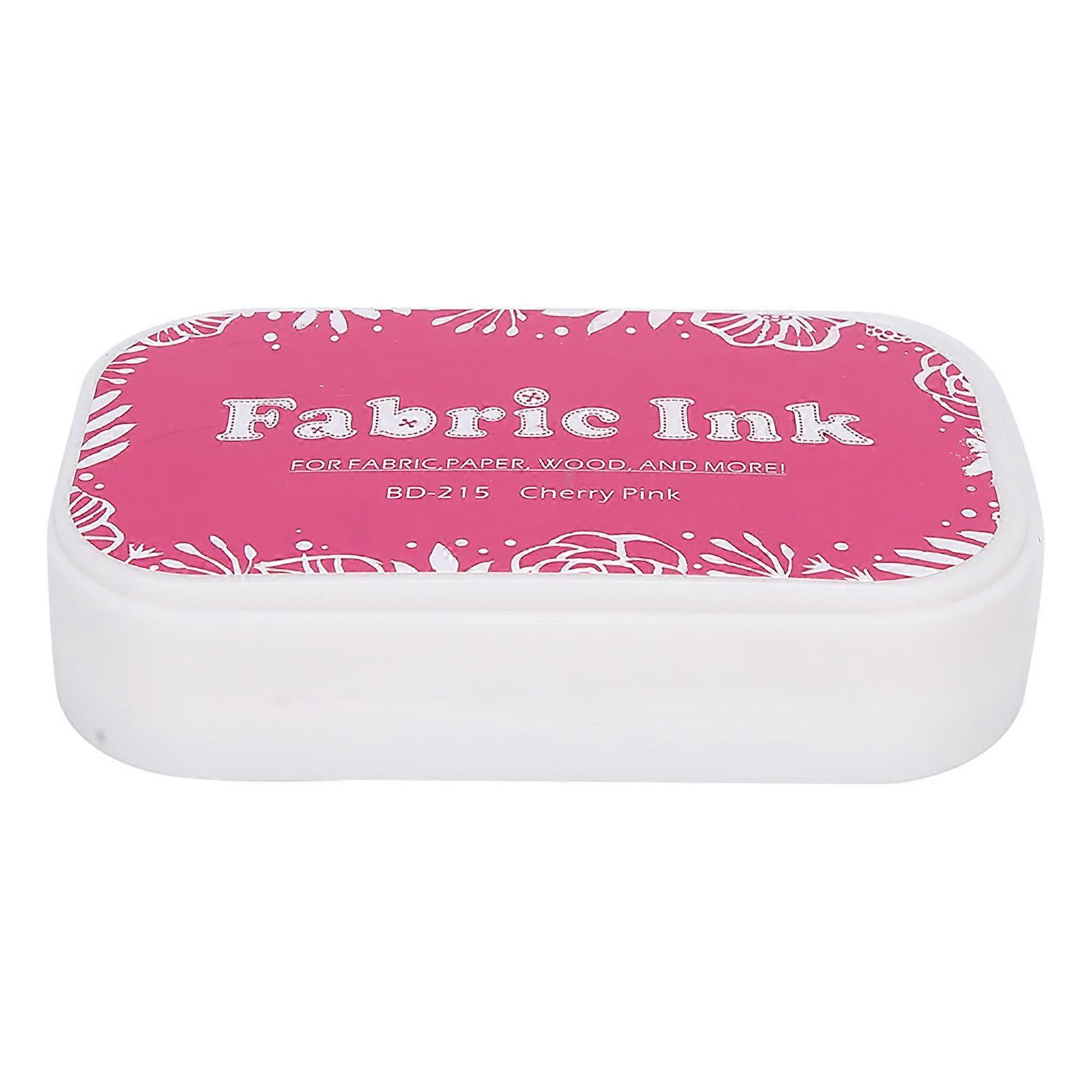 Vintage Sponge Πρόγραμμα Βιβλίο Λεύκωμα Πολύχρωμο Πολλαπλών Χρήσεων Σφραγίδα Ink Pad Ζωγραφική AccessoryBD-215 Cherry Red