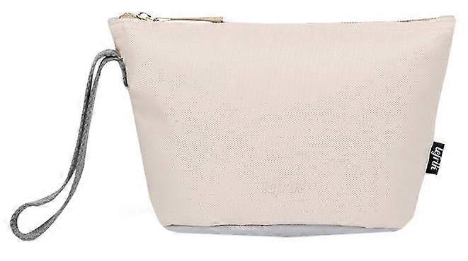 Lefrik Zoid S Concrete Block Toiletry Bag - Grey/Light Grey/Cream