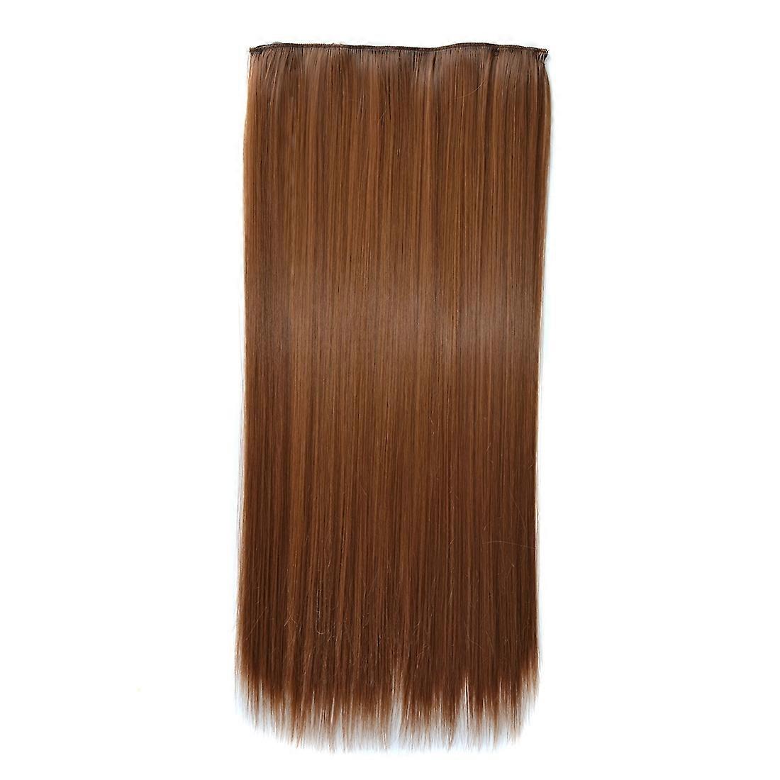 One-piece Seamless Five-clip Wig Long Straight Wig