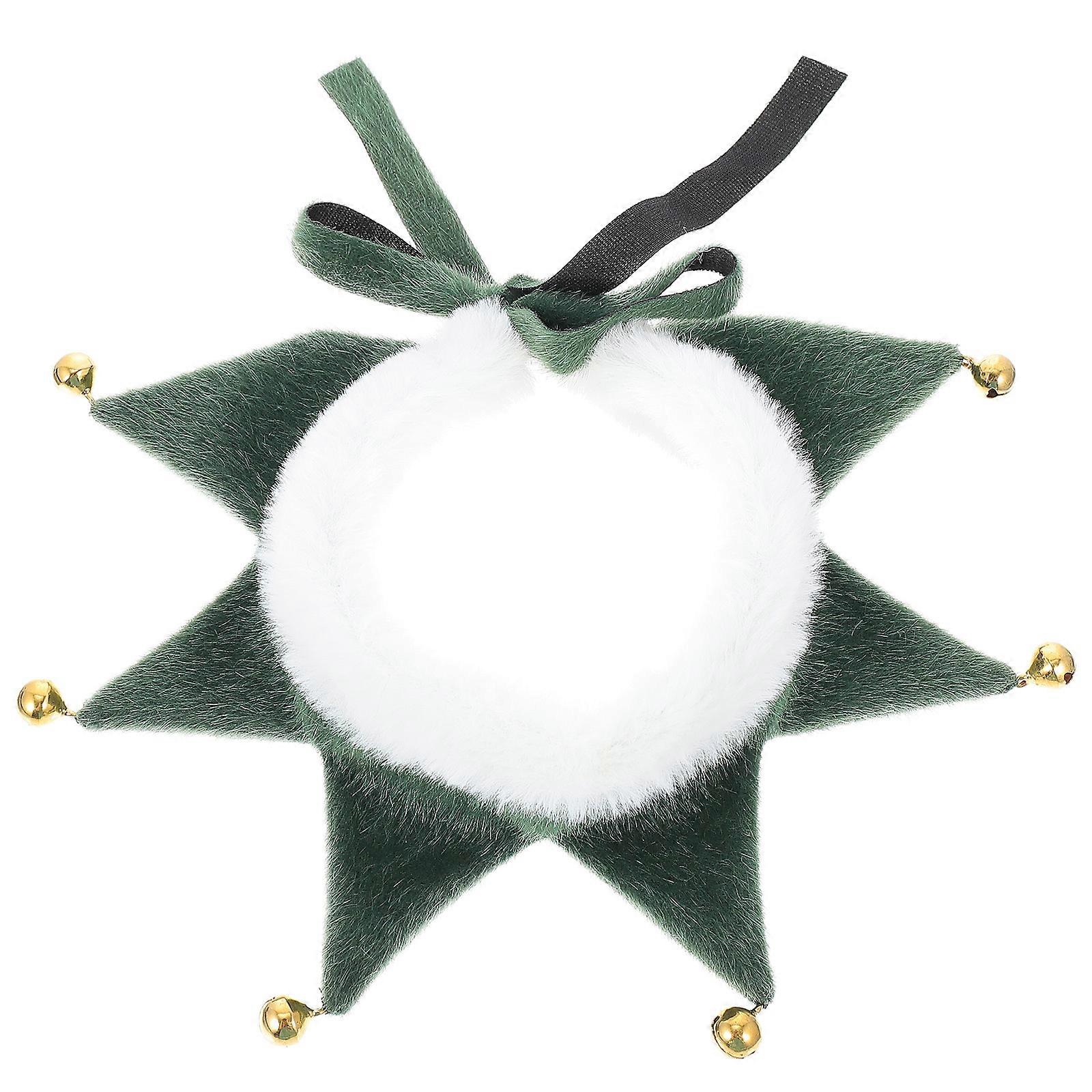 1 件宠物圣诞围巾创意狗猫围巾节宠物服装配件