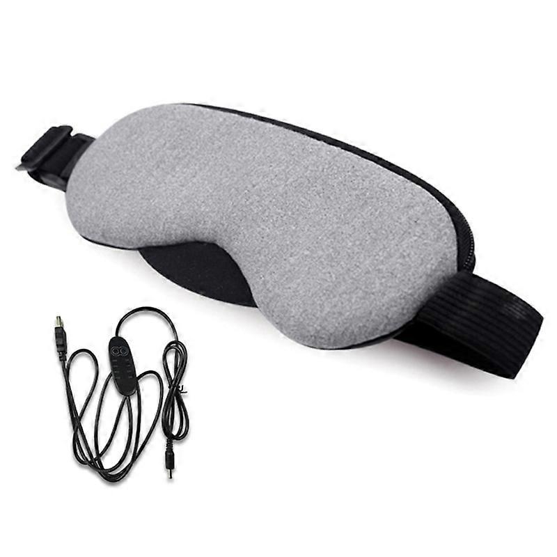 Temperature Control Heat Steam Cotton Eye Mask Dry Tired Compress USB Hot Pads Eye Care