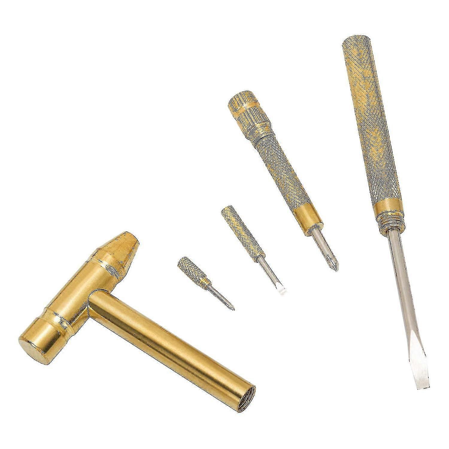 Mini Multi-function Small Hammer,5-in-1 Hammer With Small Screwdriver
