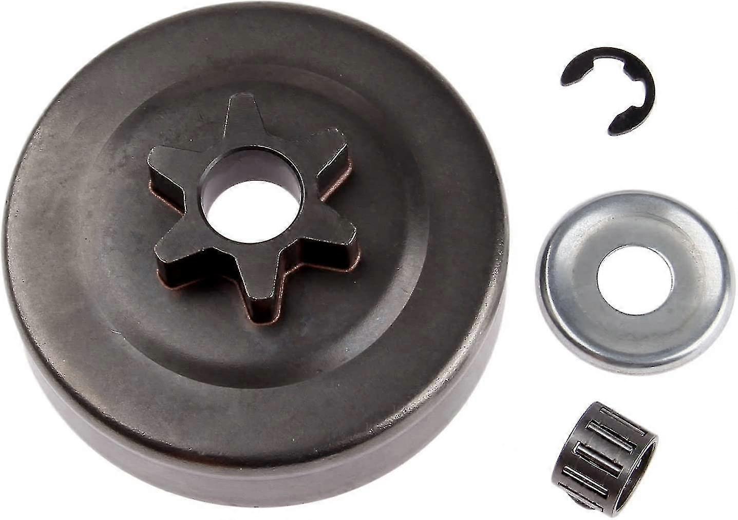 Chain Clutch Drum 3/8 6t Washer E Clip For Stihl Ms170 Ms180 017 018 025 Hy