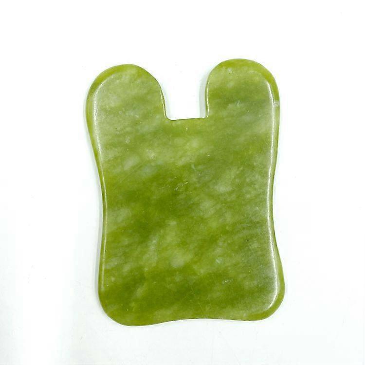 Gua Sha Massage Stone Jade Green