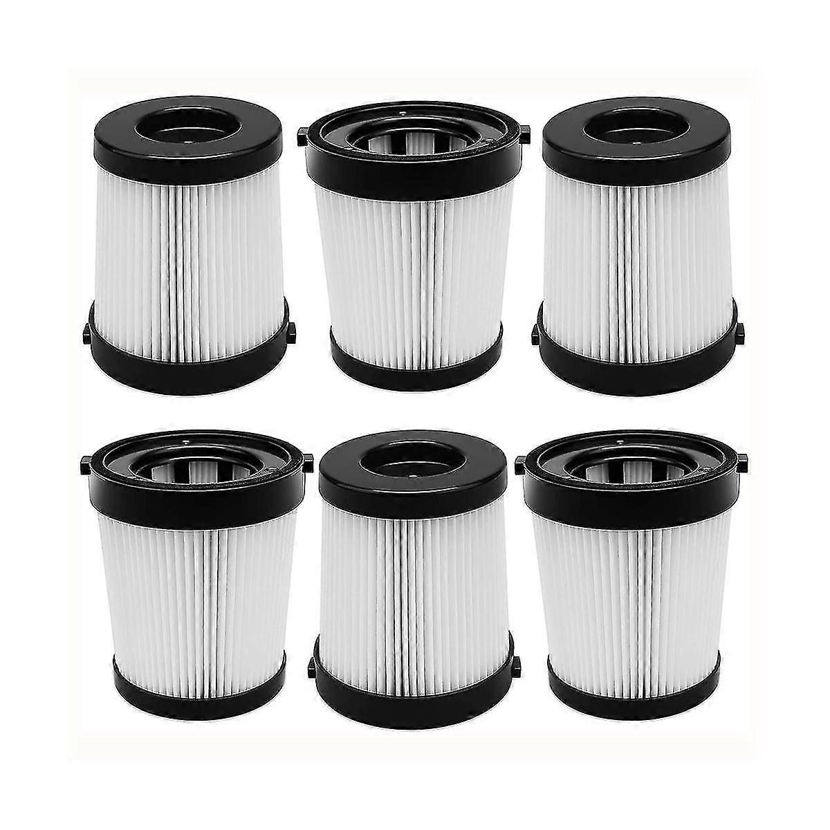 6 Pack FSV001 HEPA Filter Fit for FSV001 FSV101 Cordless Stick Vacuum Cleaners Series