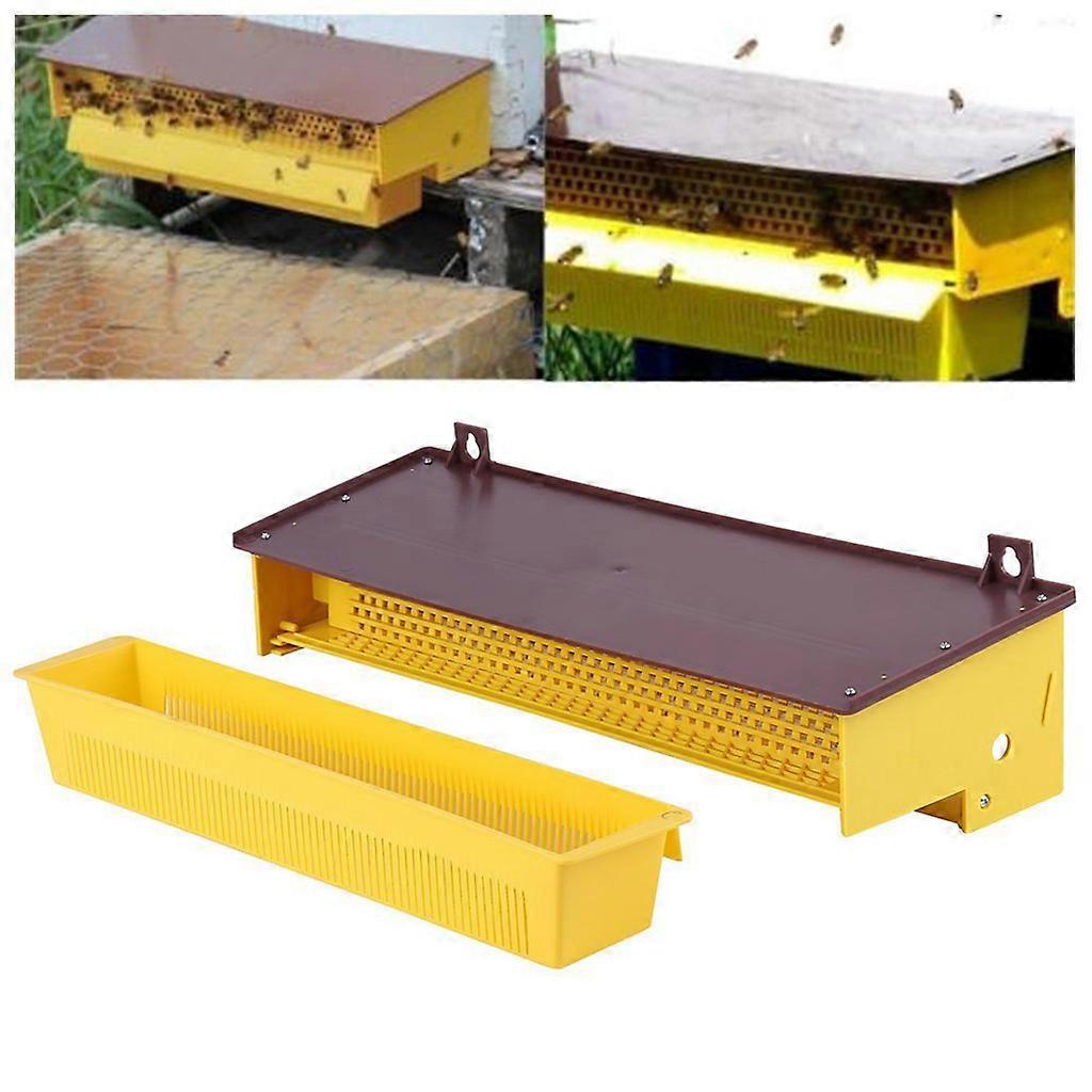 Beekeeping Plastic Trap Yellow With Removable Ventilated Tray