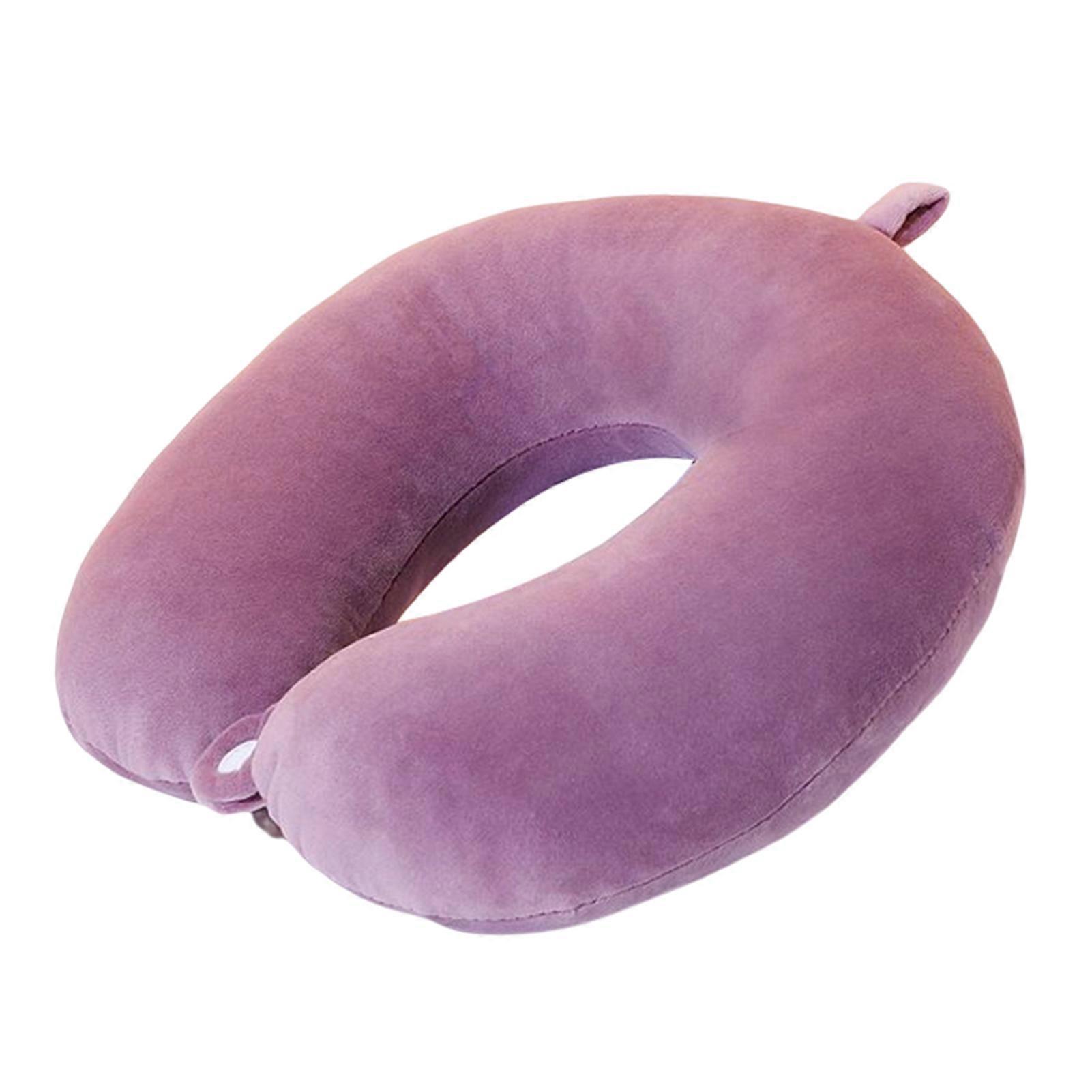 U Shaped Travel Pillow Particles Neck Car Plane Pillows Soft Cushion Home Outdoor Textile