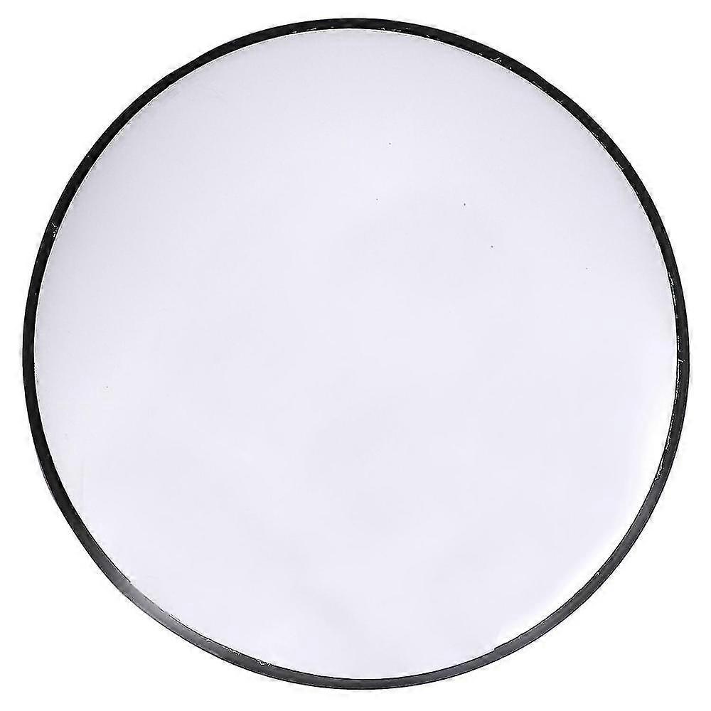 30cm Wide Angle Security Road Mirror Curved Convex Mirror(black)