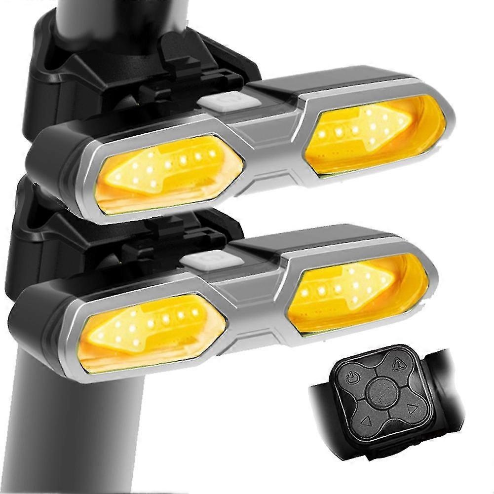 Smart Bike Light Set Usb Rechargeable Bicycle Turn Lamp Cycling Lantern Accessories Led Tail Light