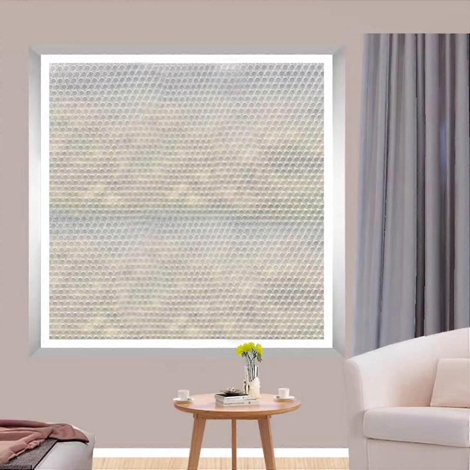 Winter Window Insulation Kit,Insulating Window Film,Insulating Curtains,Plastic Window Cover,Cold Protection,Thermal Insulation,Width x Height (100x1