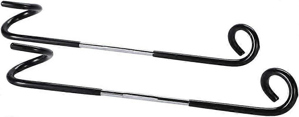 2 Pcs Camping Hook Hanger(Black)