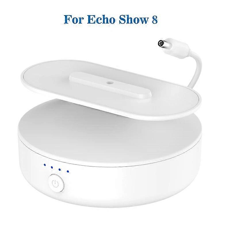 Redkid Base de batterie portable pour Echo Show 5 8 (1ère 2ème génération) Amazon Alexa 10000mAh Pow