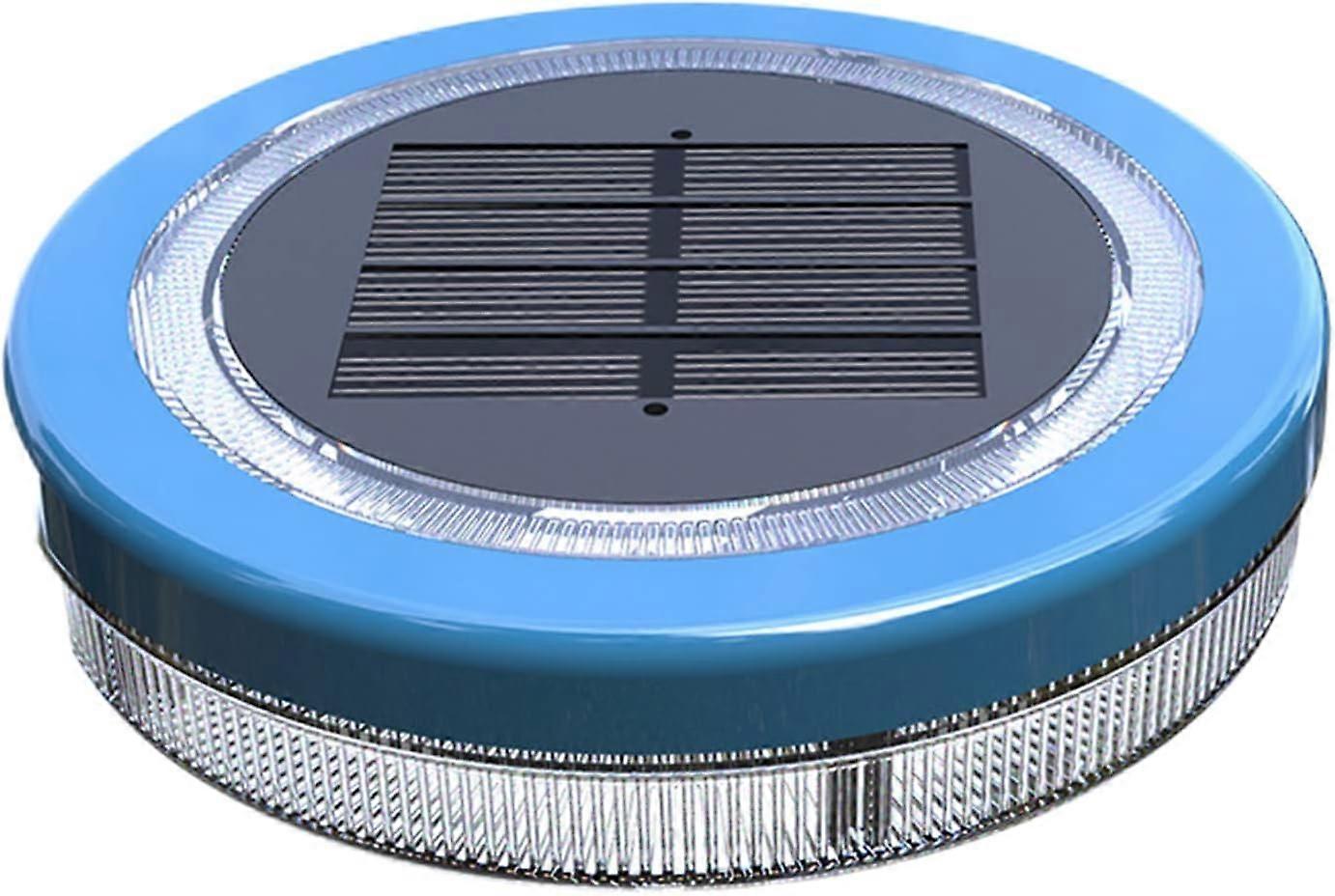 Solar Light Floating Solar Lights for Swimming Pool - Waterproof Induction LED Light (White Light)