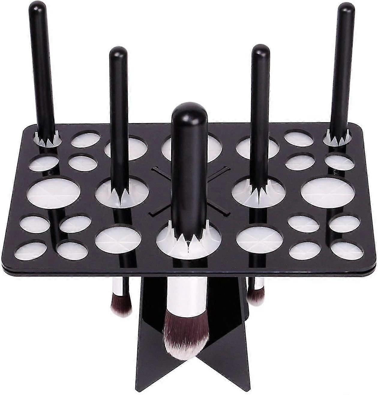 Makeup Brush Drying Rack, Collapsible Makeup Brush Holder