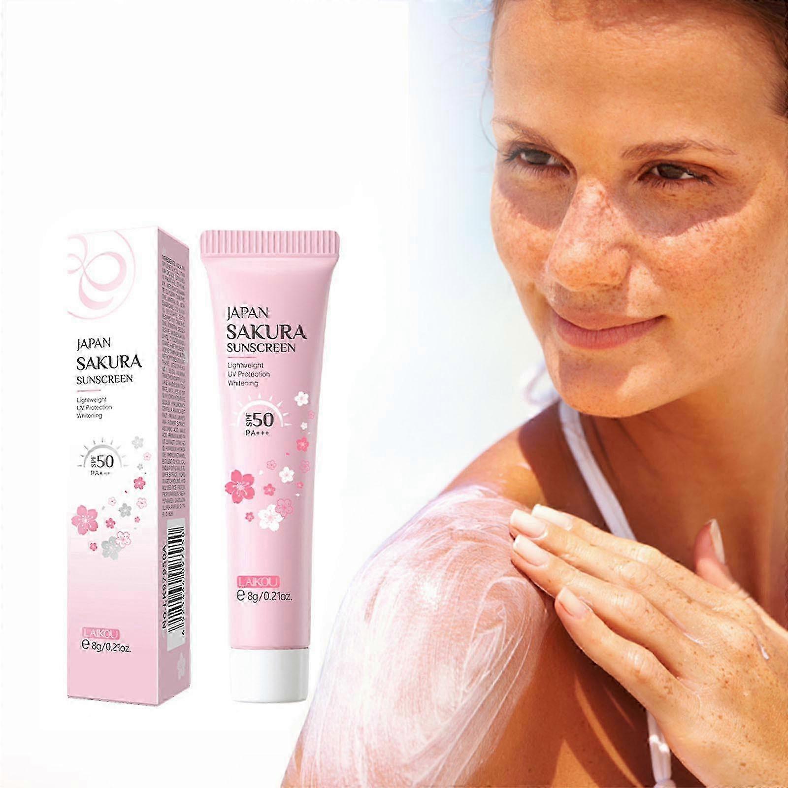 Transparent Water Sunscreen Gel 50ml - Sunscreen Containing Transparent Substance, Moisturizing