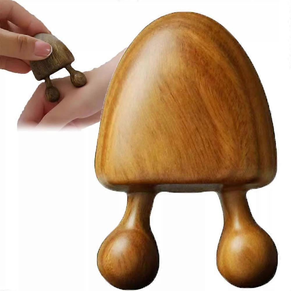 Nose Face Acupoint Scraper Sandalwood Gua Sha Facial Tool Acupoint Scraping Eye