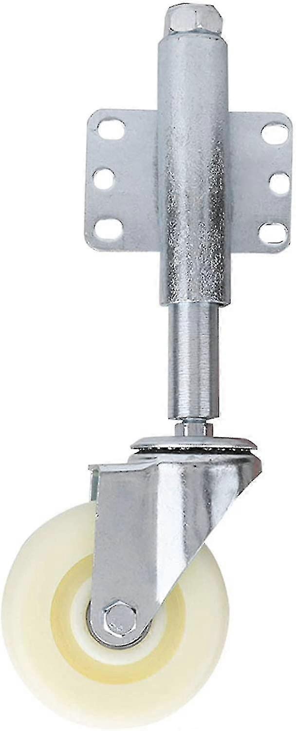 Roue de portail, roue à ressort robuste, conception de charge métallique, en nylon 4 pouces