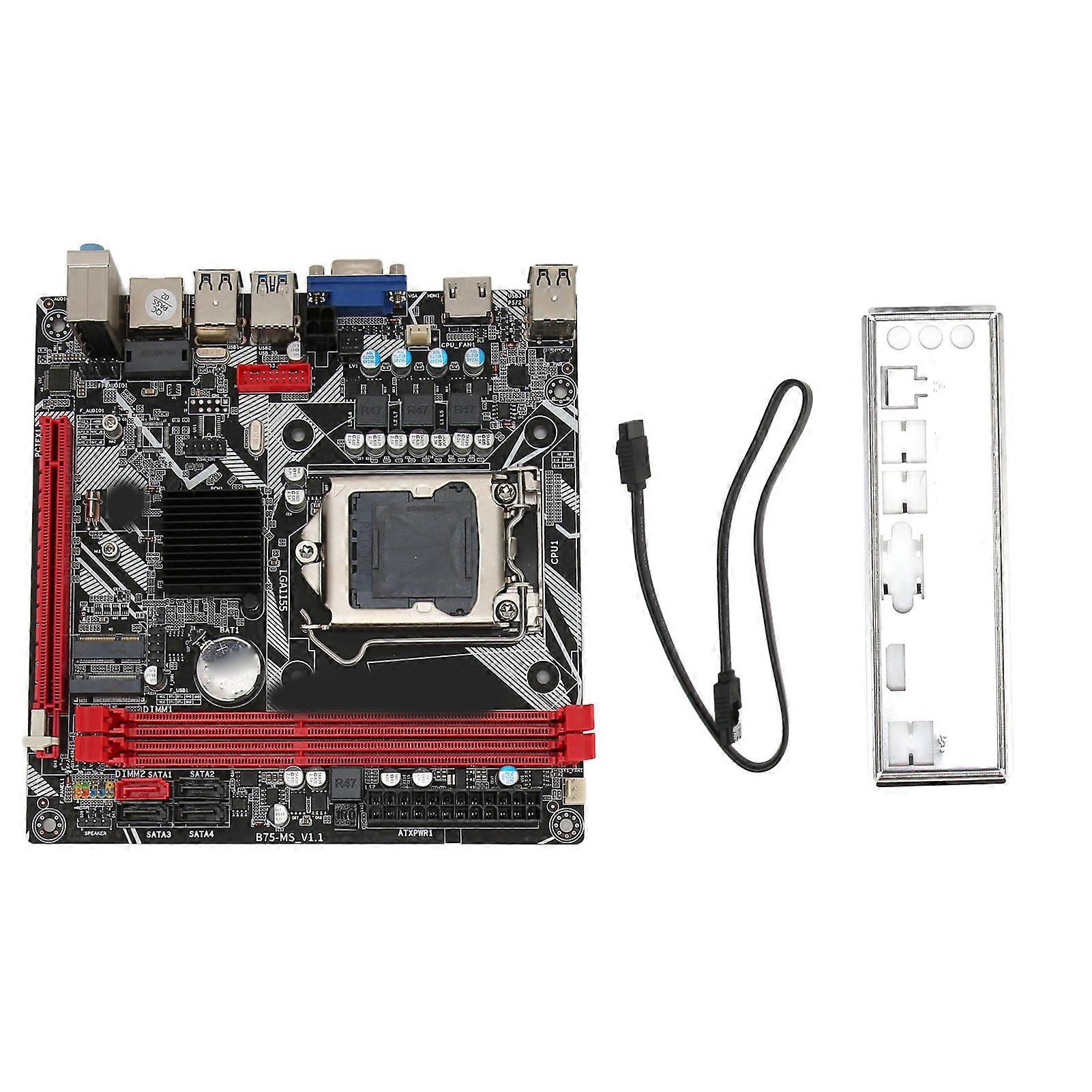 B75 MS LGA 1155 Computer Motherboard Support DDR3 Memory NVME M.2 WiFi M.2 USB3.0 SATA3.0 Motherboard Mainboard
