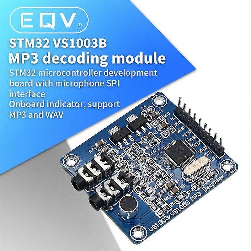 VS1003 VS1003B MP3 Module Decoding Containing Microphones STM32 Microcontroller Development Board Accessories