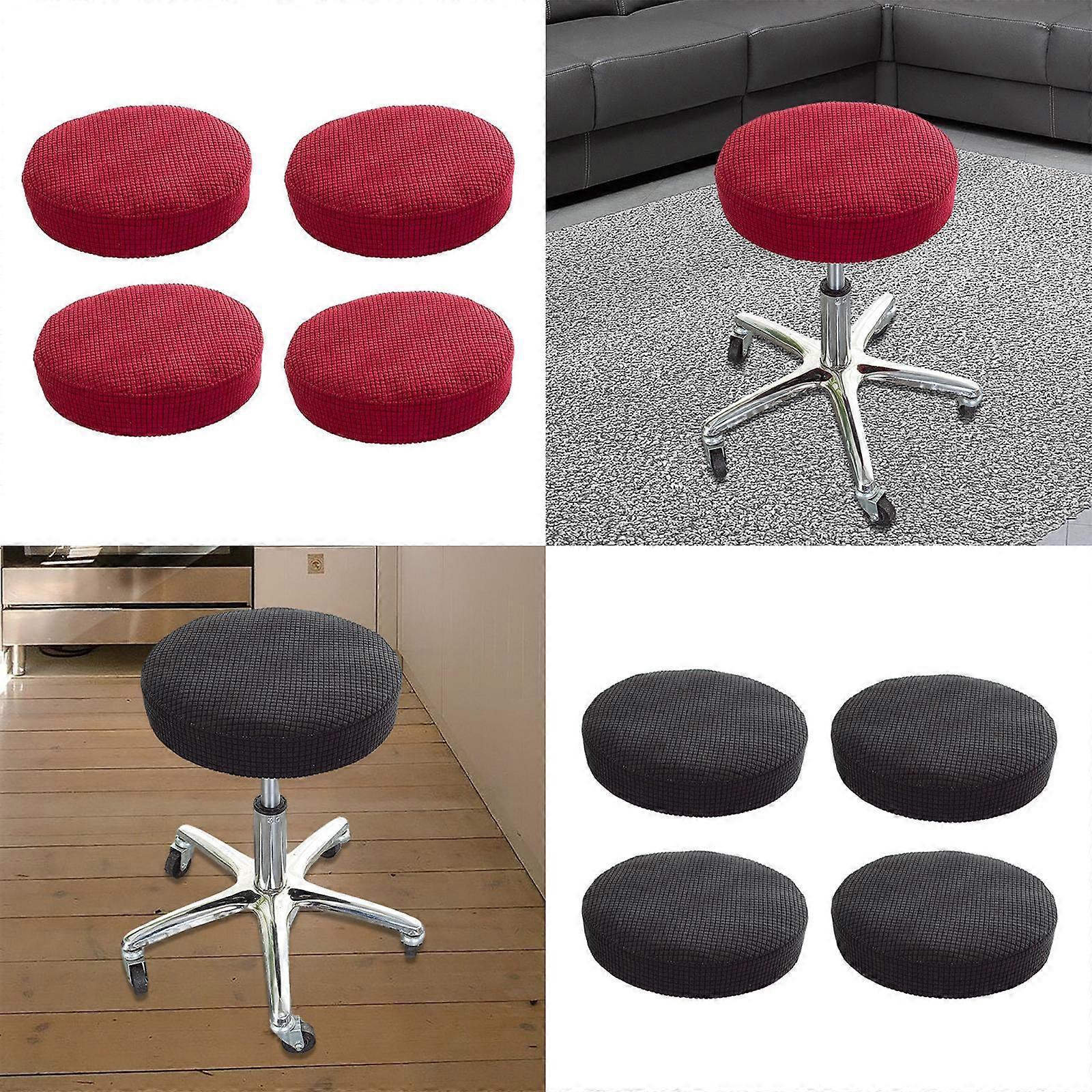 Stretch Stool Cover Slipcovers Seat Cover Protector Cushion