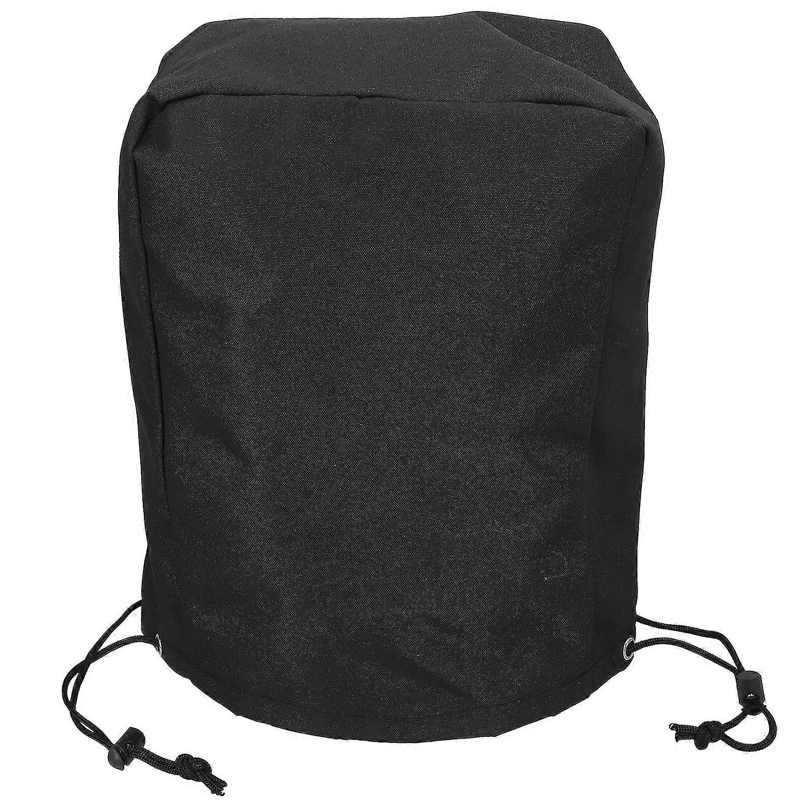 Universal Polyester Oxcompatible withd Cloth Tongue Jack Cover compatible with RV, Electric Trailer, and Tractor