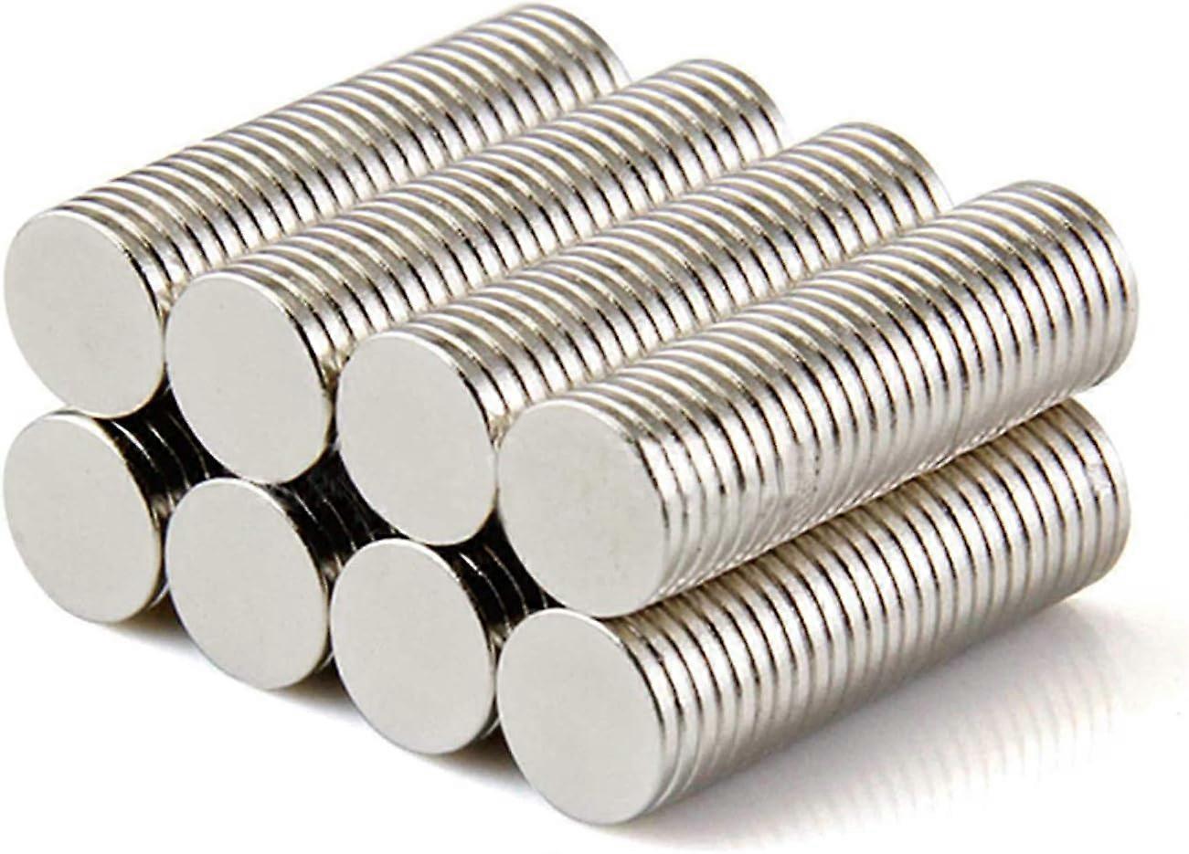 50 κομμάτι ισχυρό νεοδύμιο μαγνήτη N42 8 x 1 mm κυκλικοί δίσκοι Super μαγνήτες