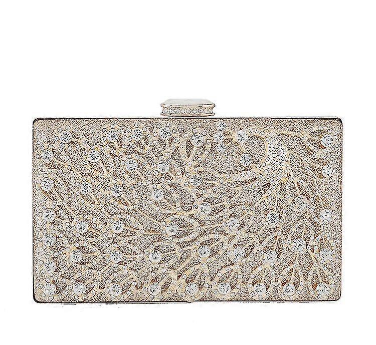 Pfau Strass Dinner Bag
