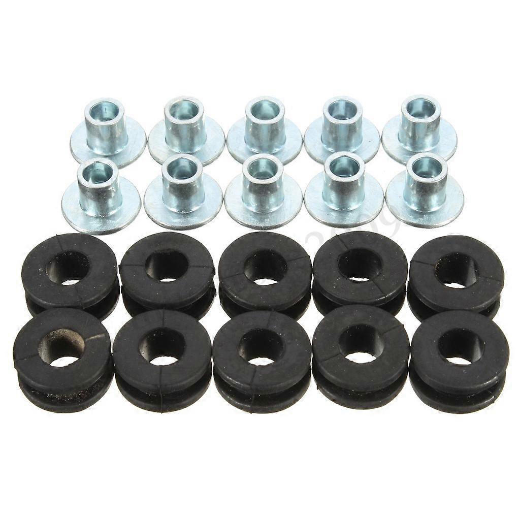 Suitable for Kawasaki motorcycle buffer washer windshield rubber pad car board rubber pad pressure relief pad shell pad shock absorber bushing