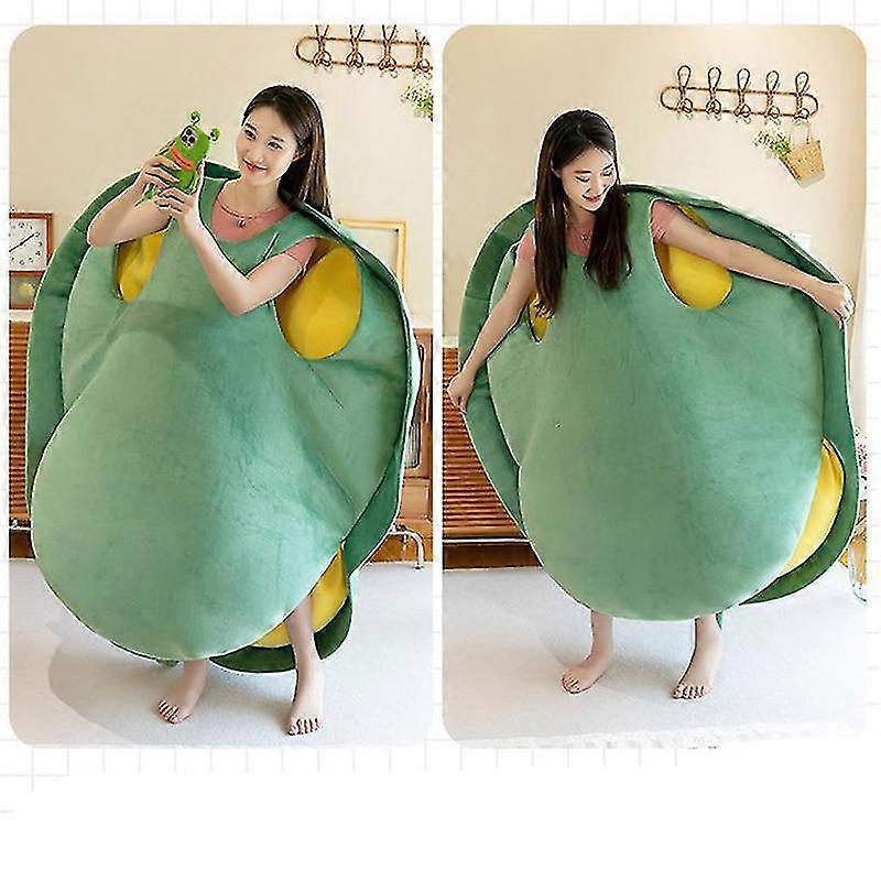 Turtle Shell Doll Wearable Pillow Clothes Plush Toy