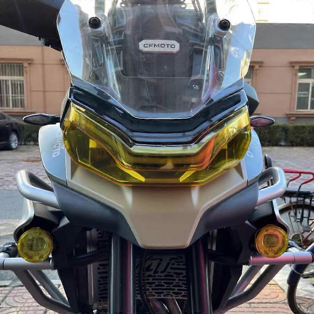 Motorcycle Acrylic Headlight Protector Guard Light Protection Cover For CFMOTO 800 MT 800MT