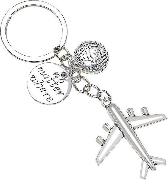 Key ring, Travel key ring2, Mini plane in key ring ring, Men's and women's key ring attachment, Gift for pilot taking part in the flight