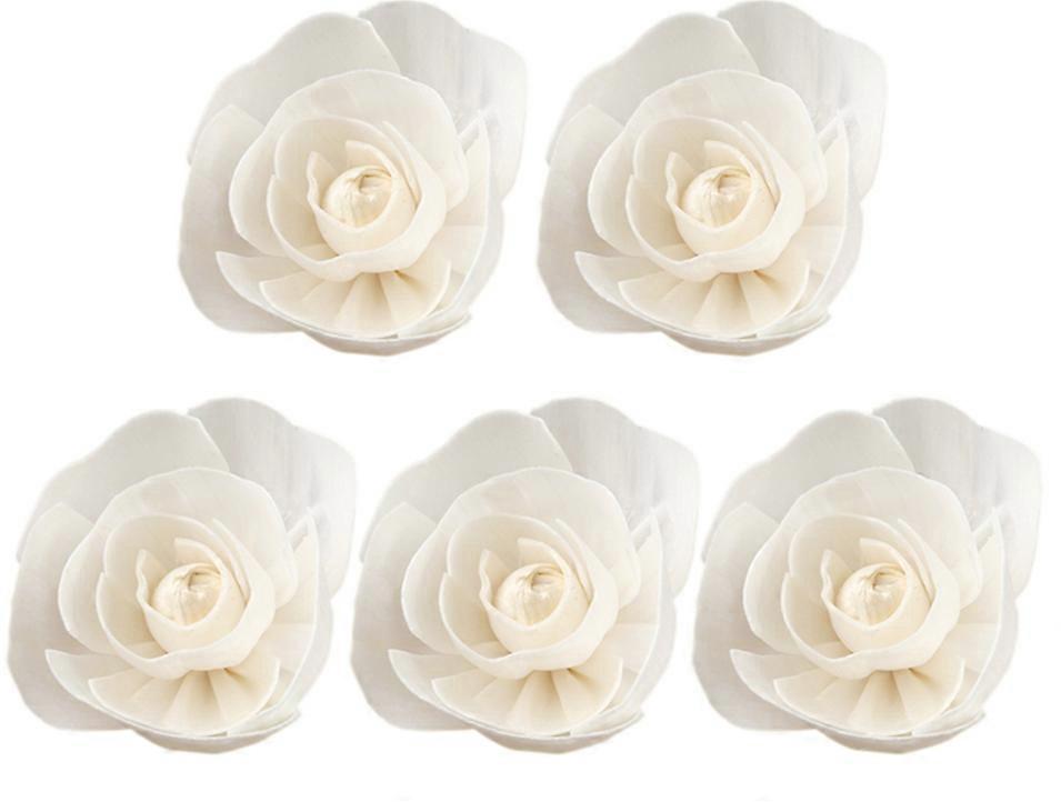 5pcs White Scent Diffuser Rattan Sticks, 22cm Long