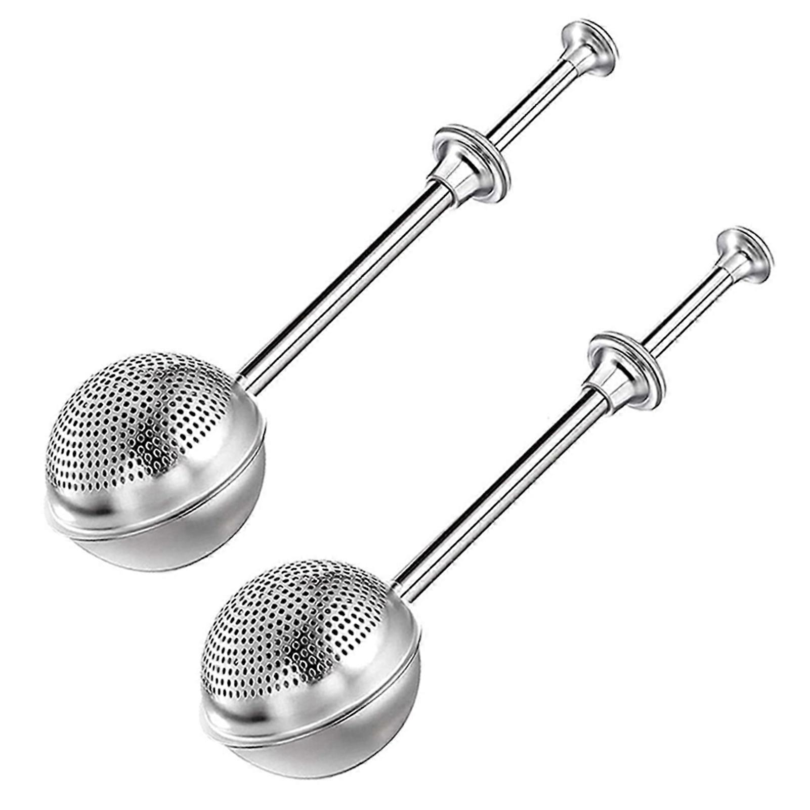 2/4 Pcs Sugars Flours Sifter with Handle Multi-Purpose Powder Mesh Sieve Tool Baking Accessories