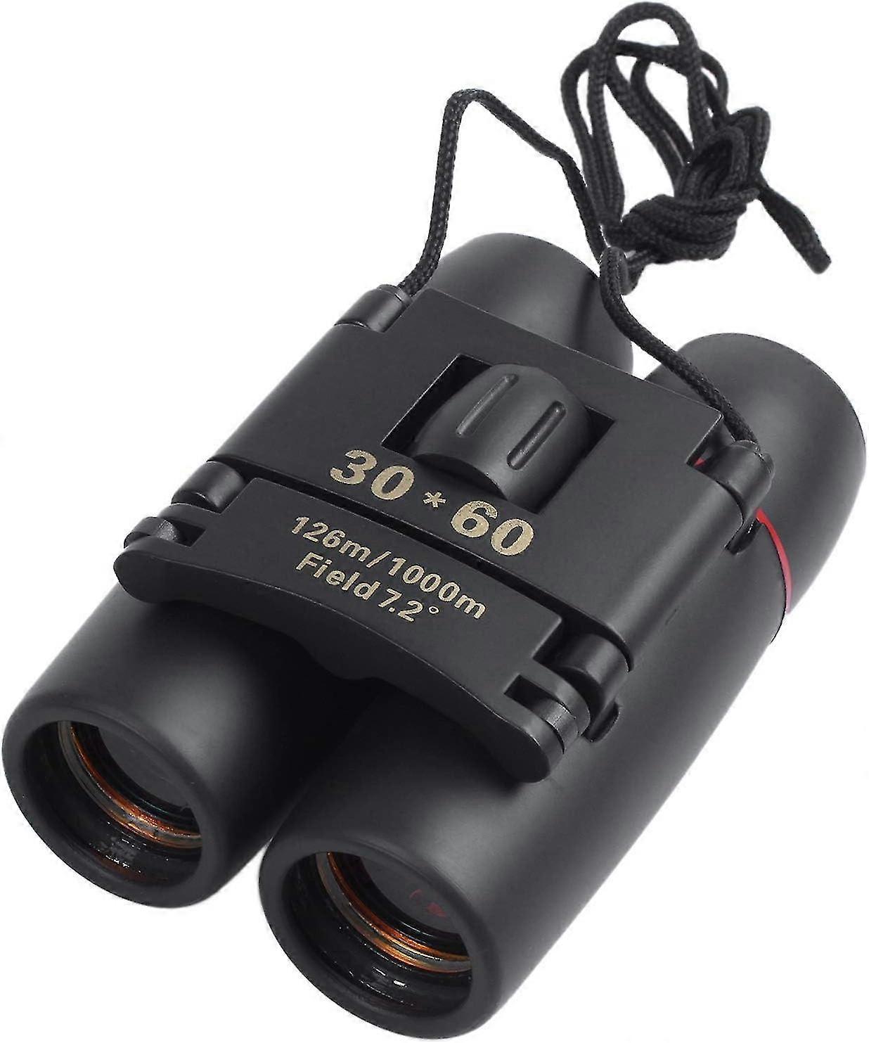 Compact Binoculars, 30x60 Zoom, Telescopes for Day and Night Vision