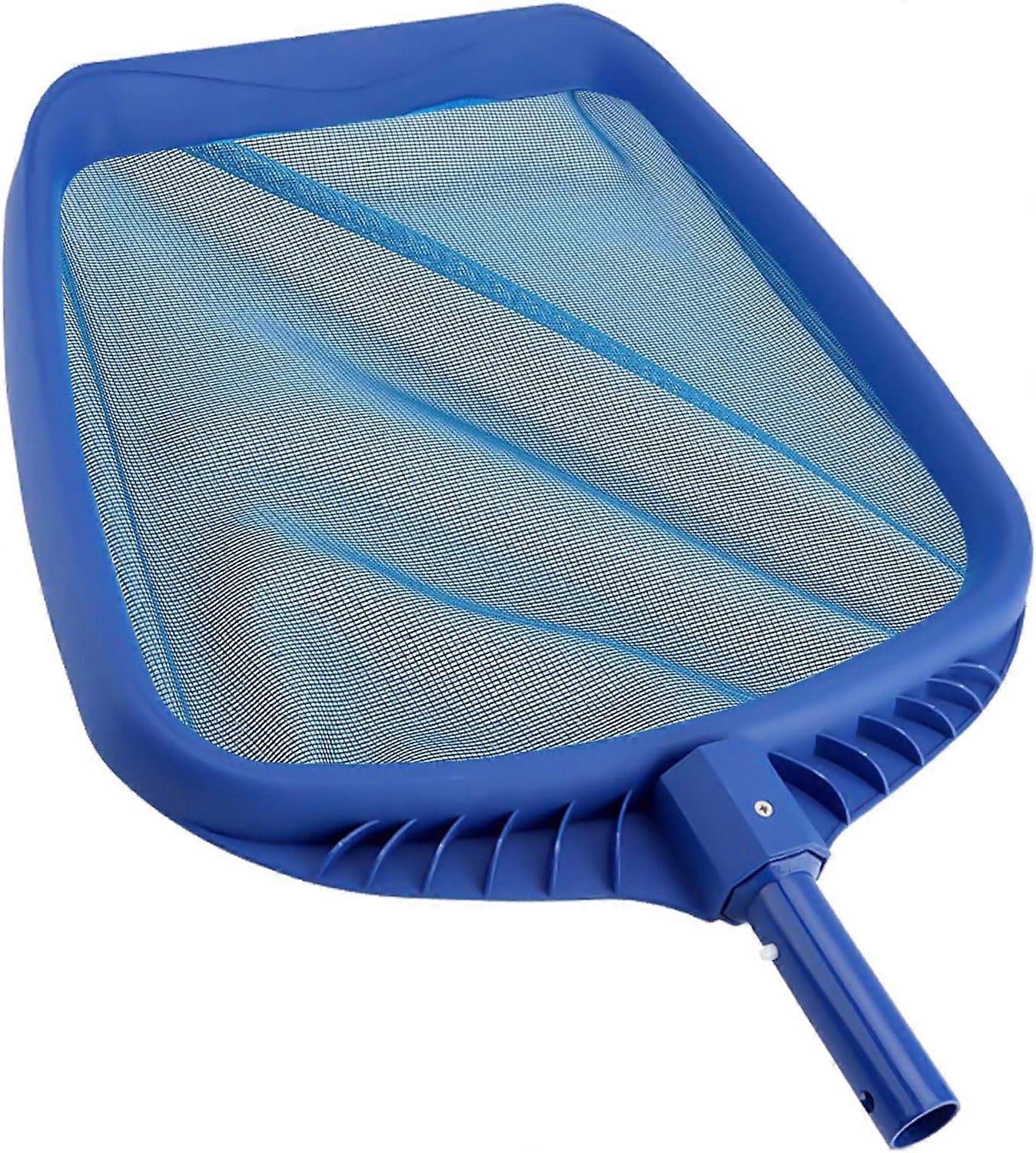 Pool Skimmer Net,Heavy Duty Pool Skimmer, Swimming Pool Leaf Skim Net,Professional Leaf,Bugs,Cleaning (16 inches-Blue)