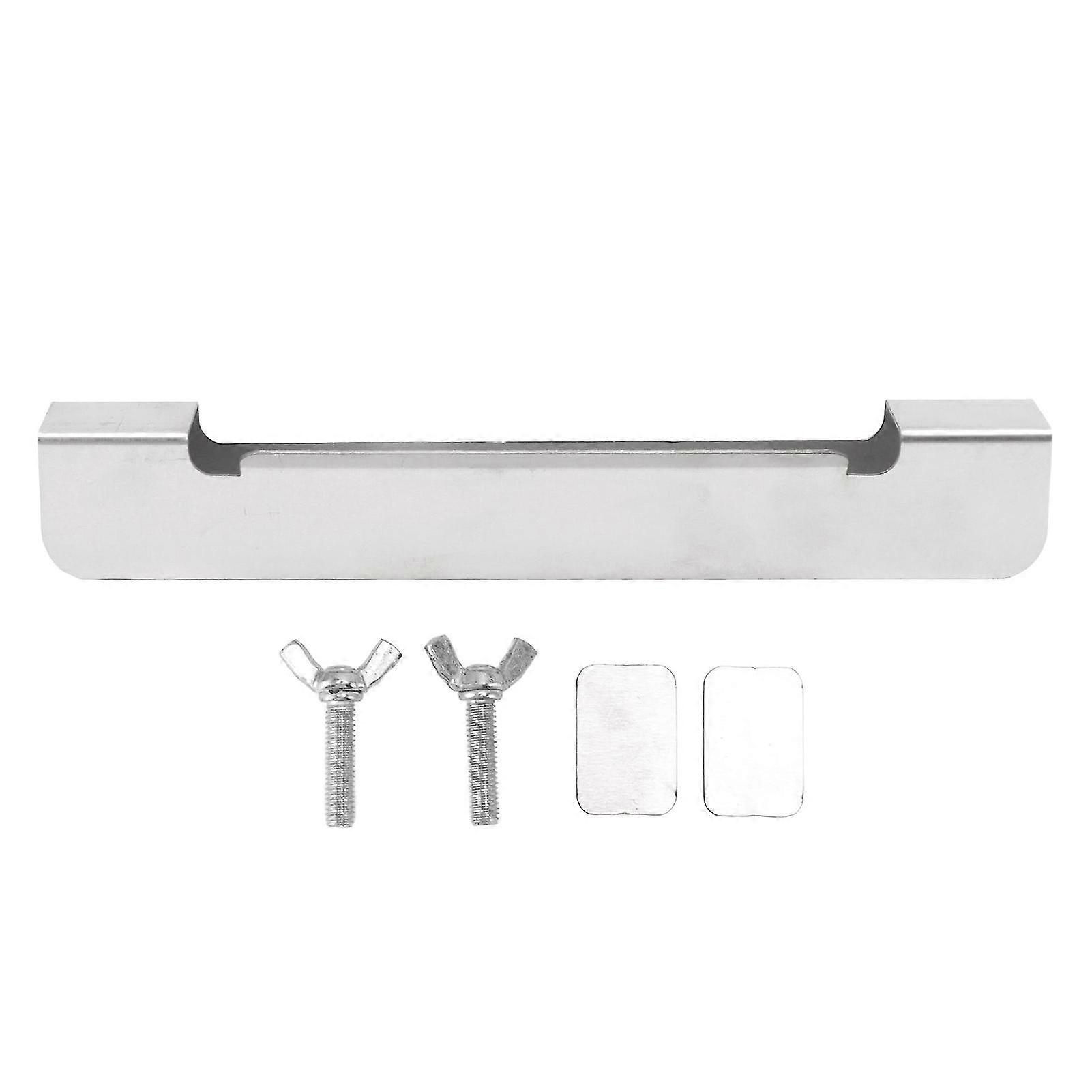 Durable Adjustable Stainless Steel Griddle Spatula Rack with 5 Pieces for BBQ Tools