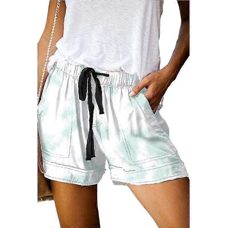 Women's Casual Shorts, Drawstring High Waist Workout Shorts