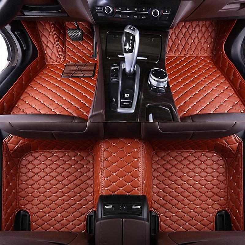Car floor mats 99% model PU leather full coverage protection premium performance padding