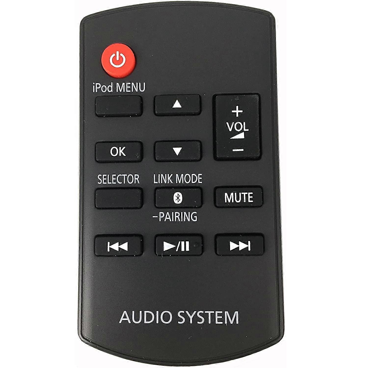 RAK-SC989ZM Remote for Panasonic Audio System