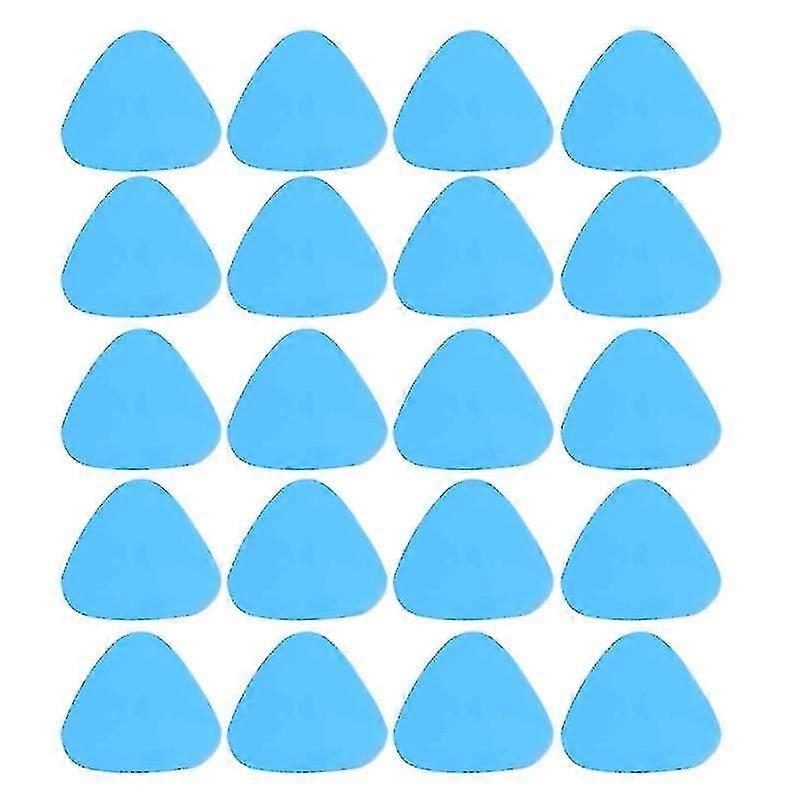 Triangle Plastic Scraper Pry Opening Tool Auto Window Tint Foil Car Scraper 20x