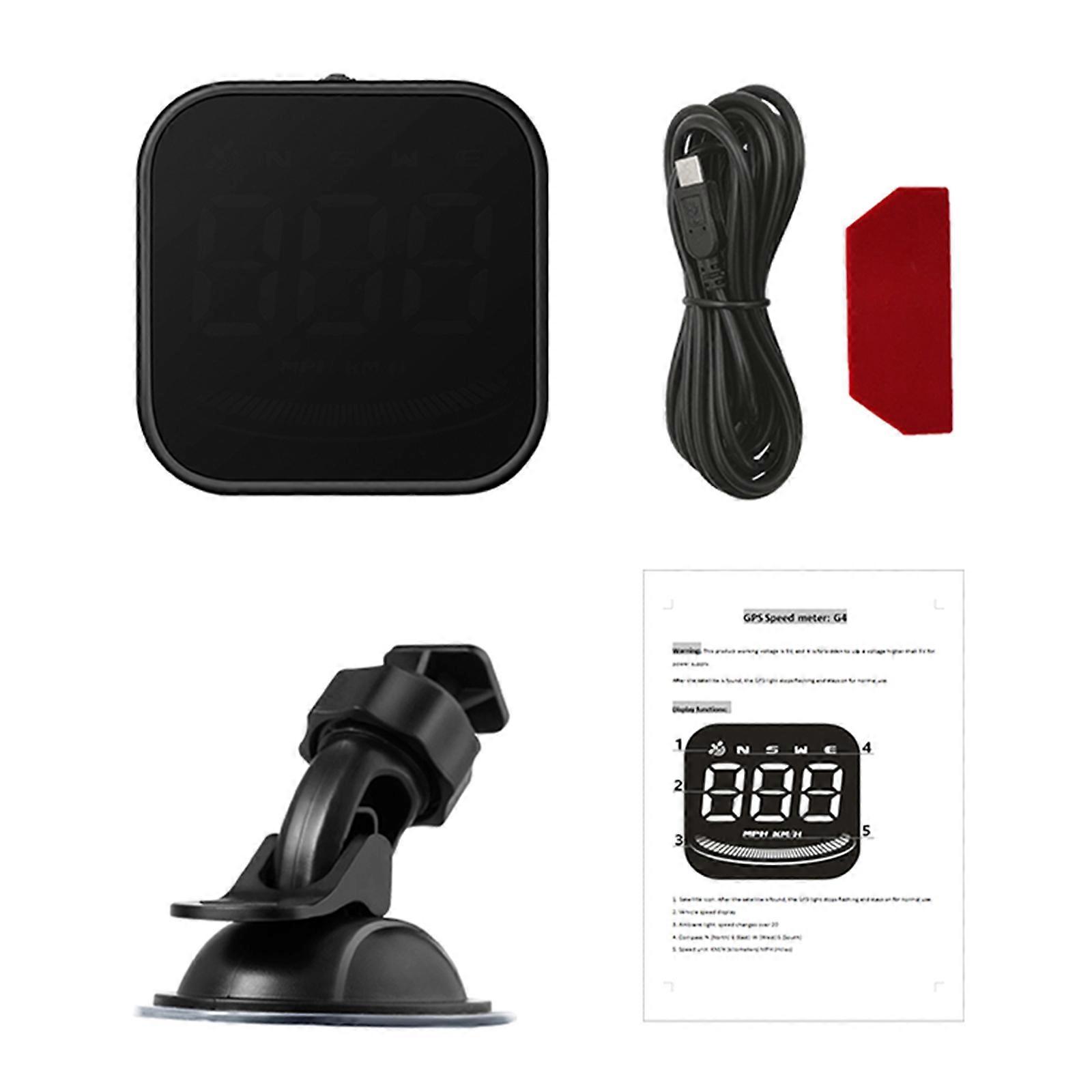 Car Electronics Head-Up Display HUD Projector Digital Speed Warning Alarm Meter