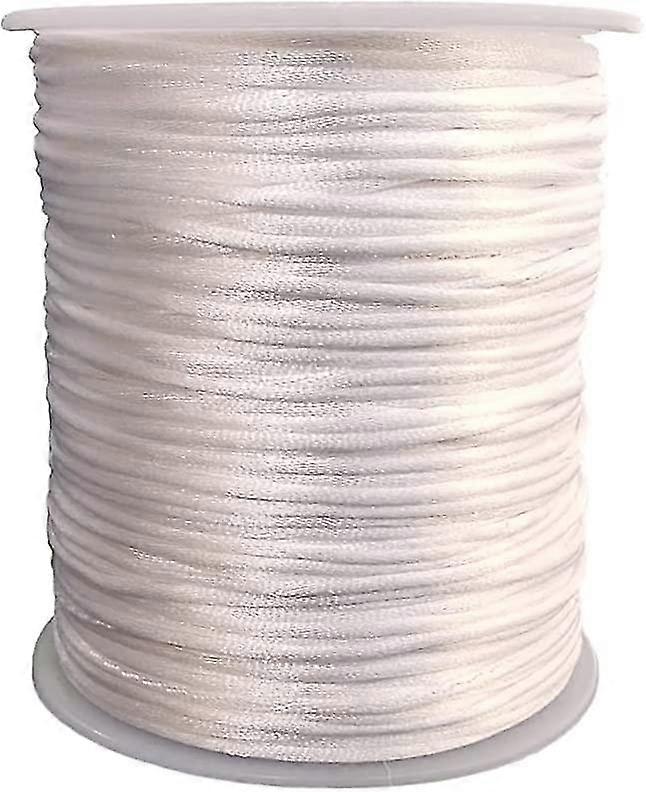 1.5 Mm Nylon Satin Cord Beading Braided Thread String For Macrame Bracelets Chinese Knotting,necklaces,jewelry Making