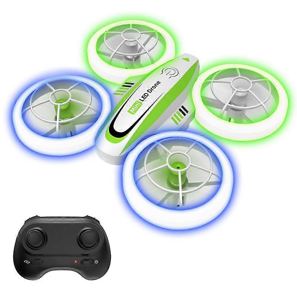 Luci elettriche a led Mini Drone telecomando Quadcopter per bambini ragazzi giocattoli