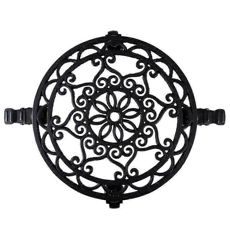 鋳鉄工場13インチ、ロッキングホイール付きローリングプラントスタンド、重いものを移動および支持するため