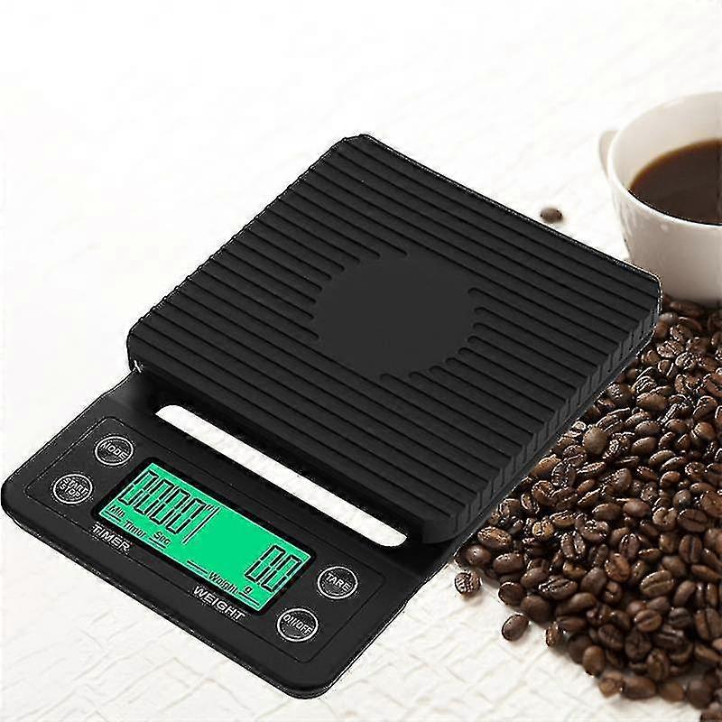 Precision Drip Coffee Scale Coffee Weighing 0.1g Drip Coffee Scale With Timer Digital Kitchen Scale High Precision Lcd Scales