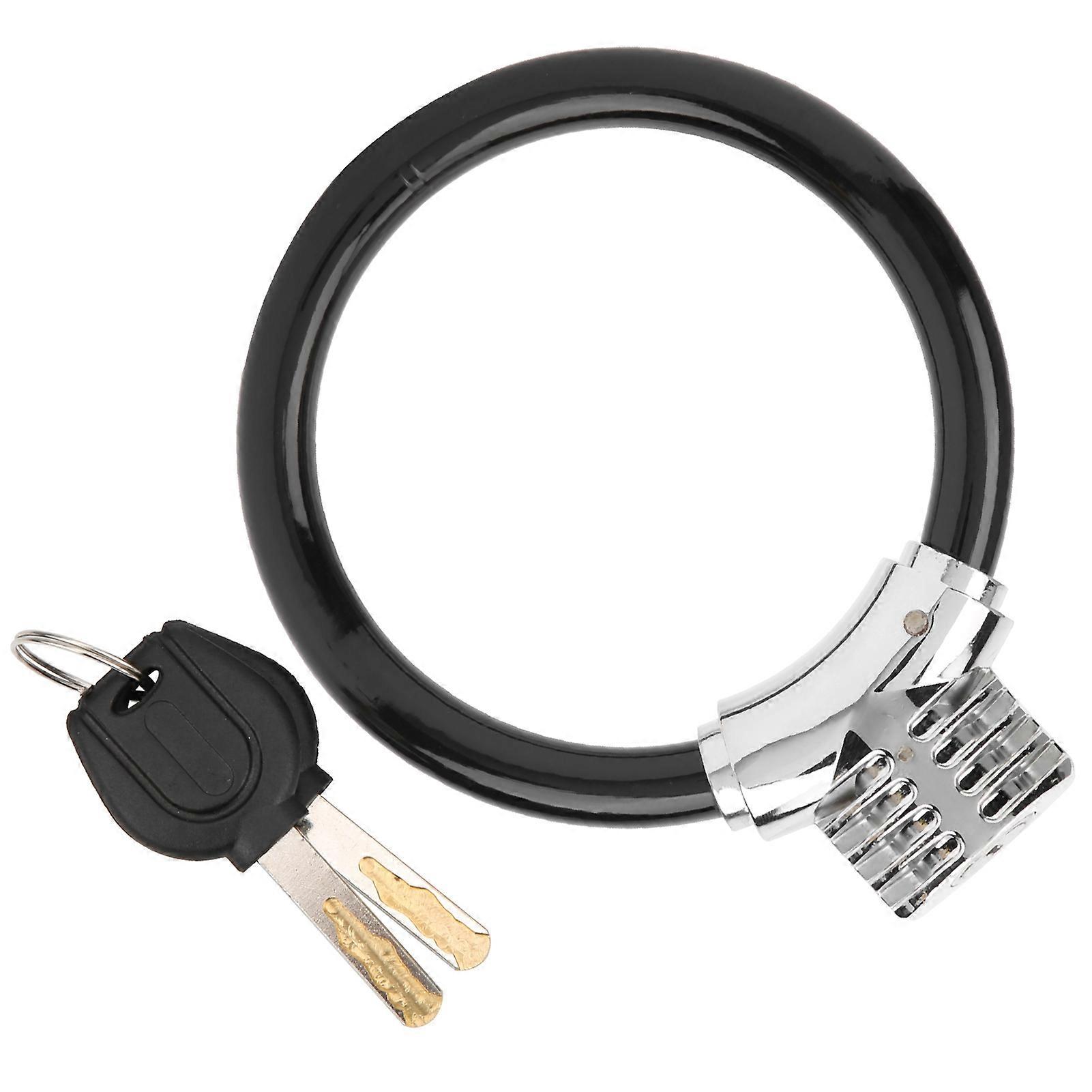 Portable Cable Lock AntiTheft Security Lock for Bicycle Mountain Bike Outdoor Cycling