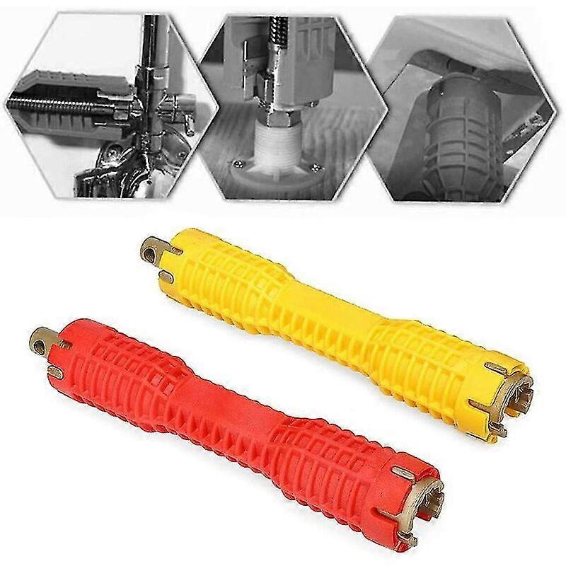 2PCS Sink Faucet Installer Tool - Multi-function Socket Wrench