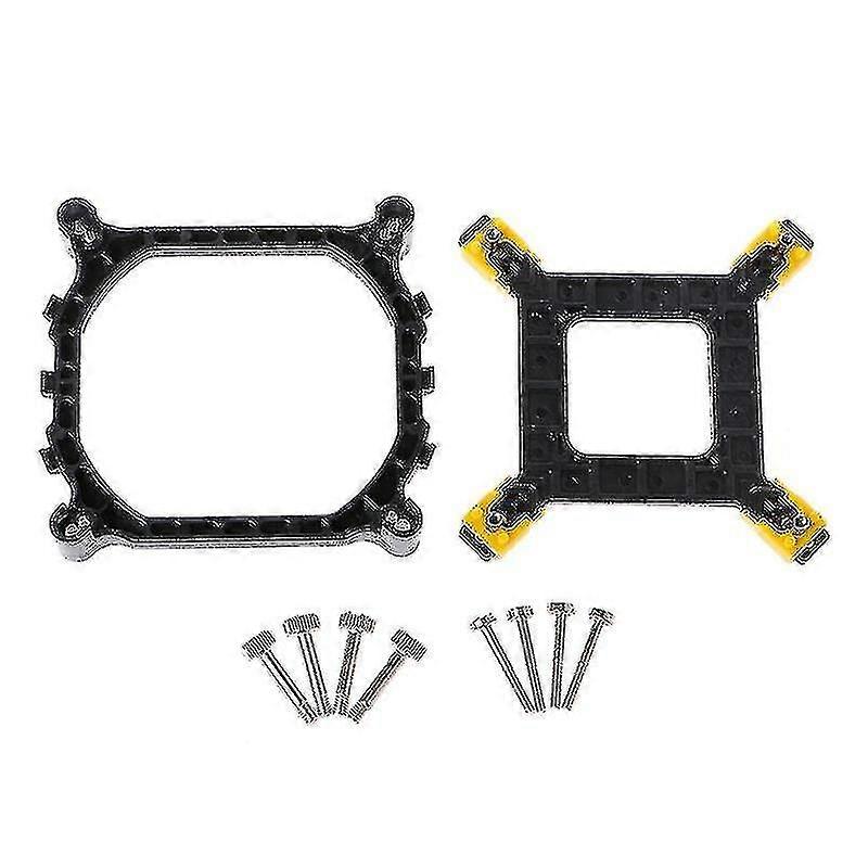 Pc Cpu Heatsink Mounting Bracket Holder Base Backplate Kit For Intel 115x/1366/2011-Superb