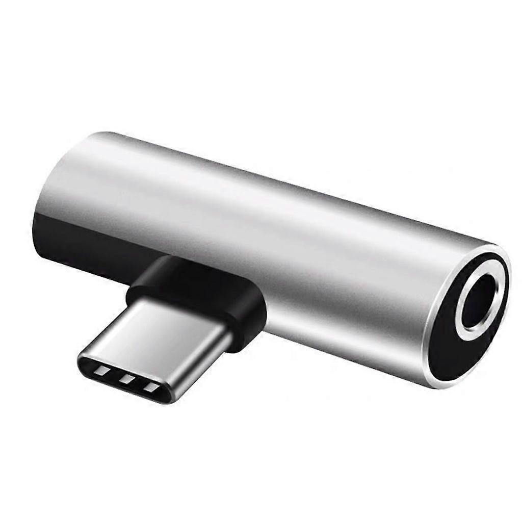 2in1 USB C to 3.5mm Headphone Jack+Type C Charger Adapter for S23-S22 S21-S20